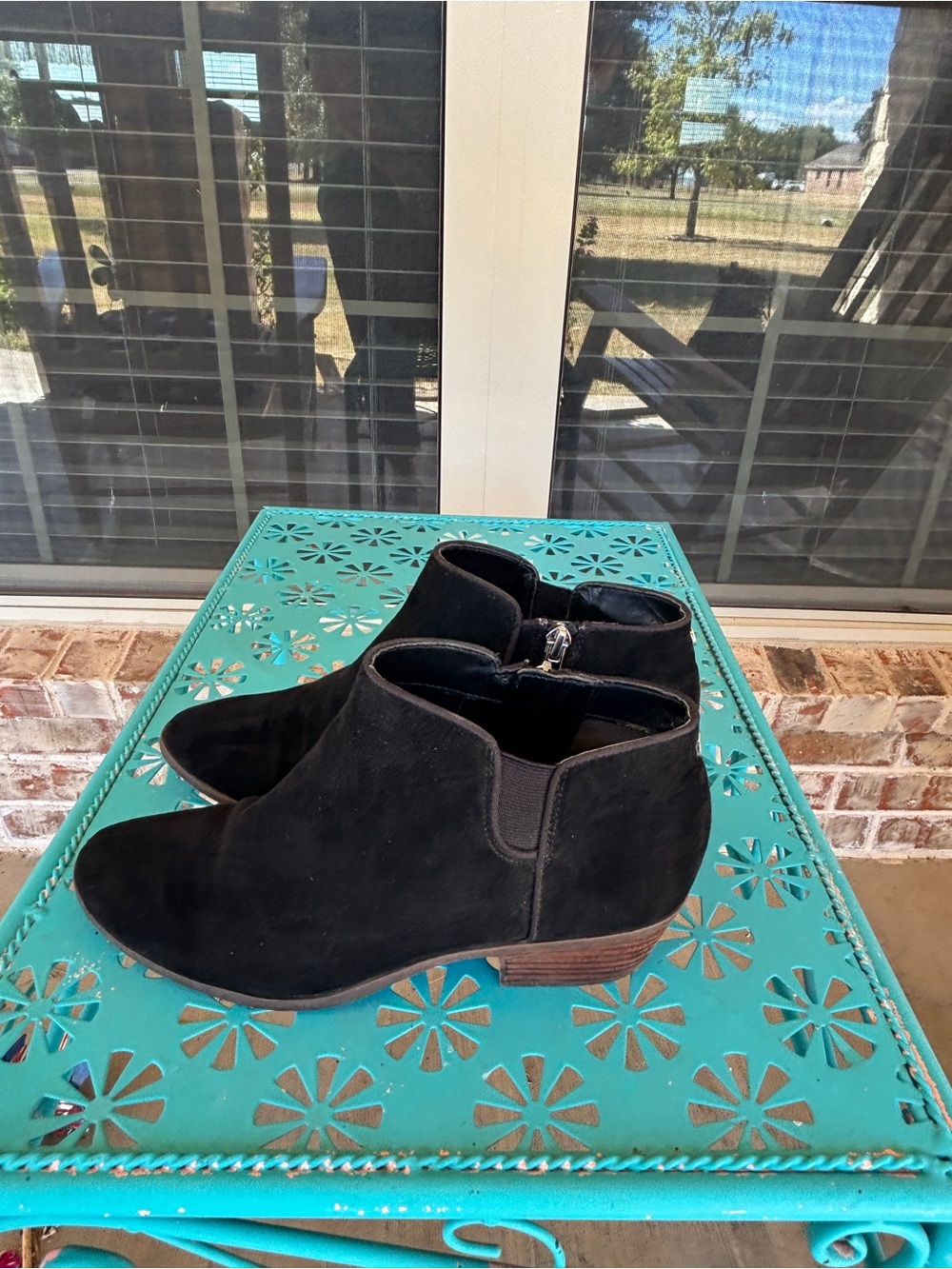 Circus by Sam Edelman Chelsea Black Suede Ankle Boots